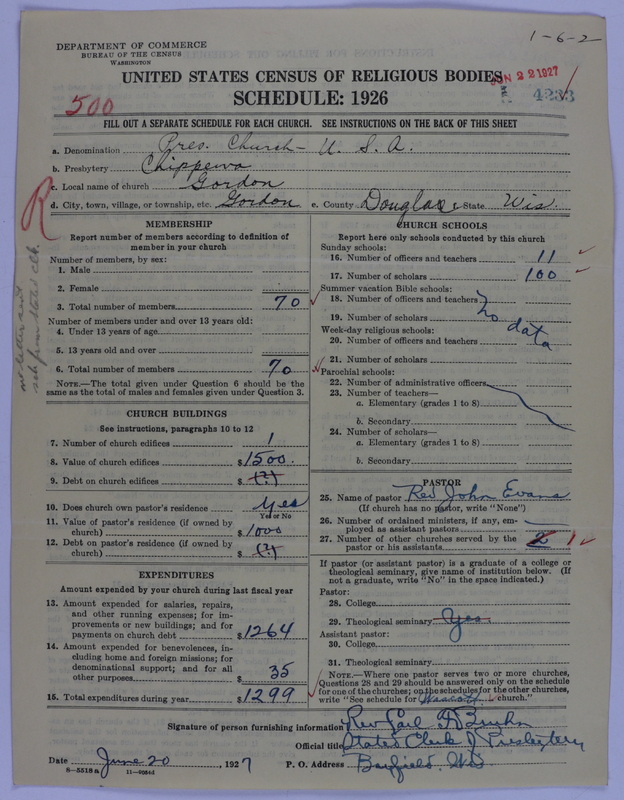 Scan of Presbyterian Church in the United States of America: 4233