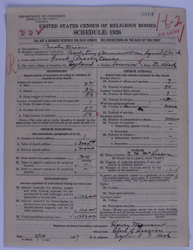 Scan of Presbyterian Church in the United States of America: 5514
