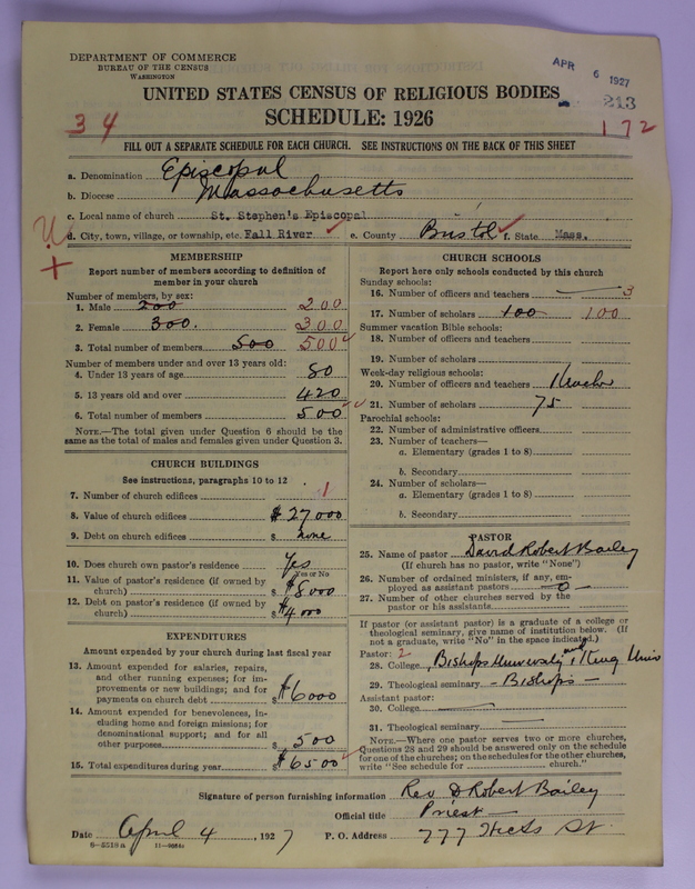 Scan of Protestant Episcopal Church: 213