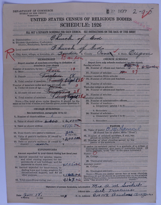 Scan of Church of God (Headquarters, Anderson, Ind.): 897