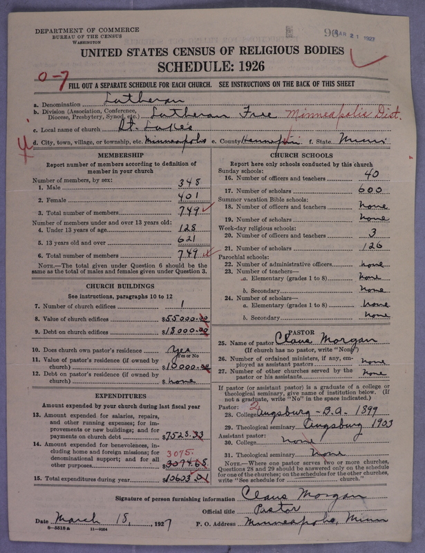 Scan of Lutheran Free Church: 96