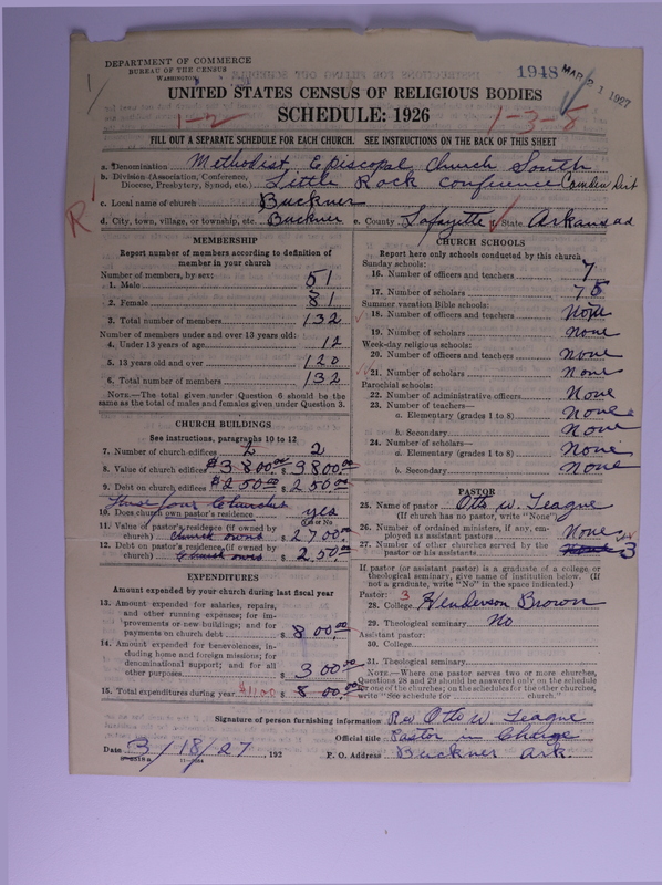 Scan of Methodist Episcopal Church, South: 1948