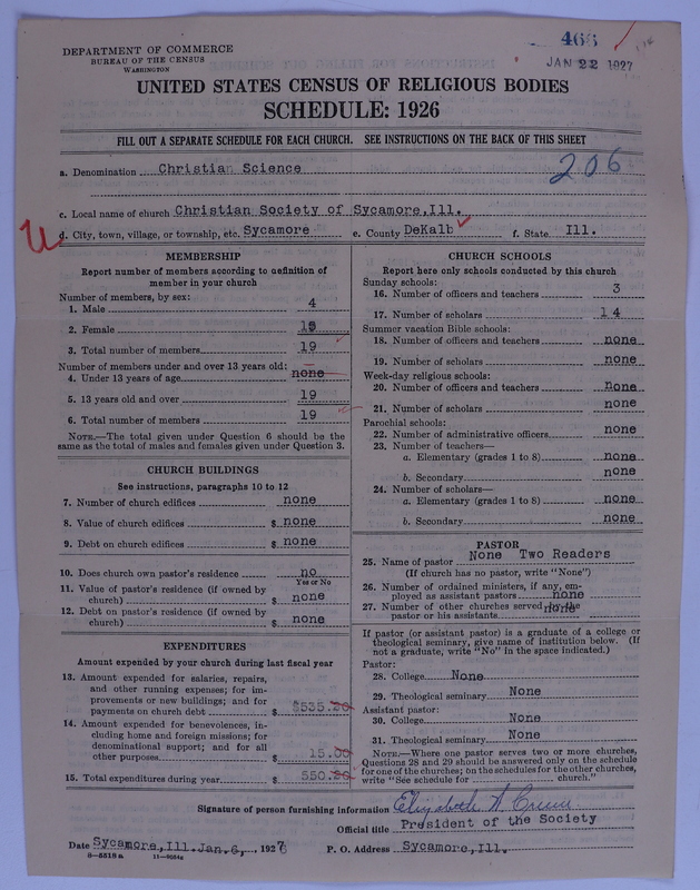 Scan of Church of Christ, Scientist: 466