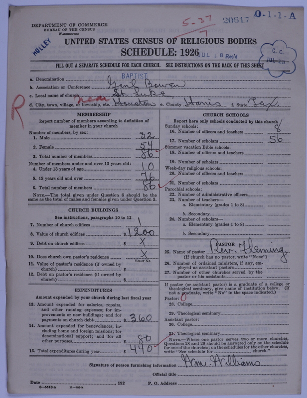 Scan of Negro Baptists: 20617