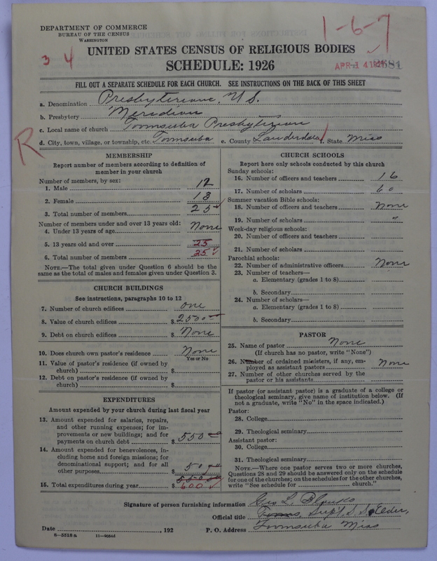 Scan of Presbyterian Church in the United States: 2681