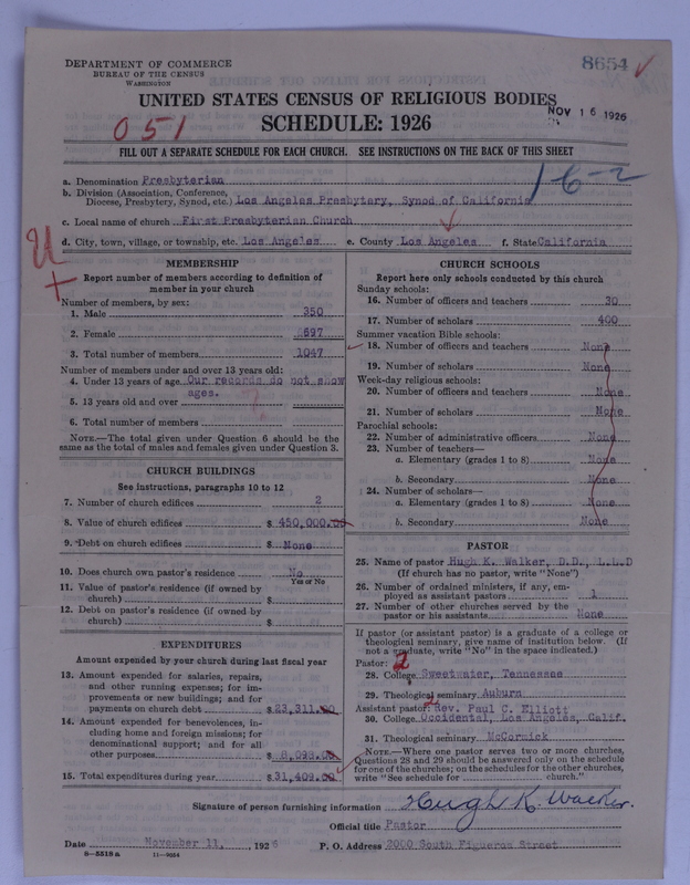 Scan of Presbyterian Church in the United States of America: 8654