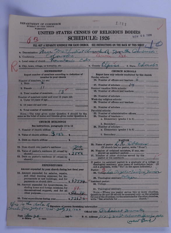 Scan of Free Methodist Church of North America: 1211