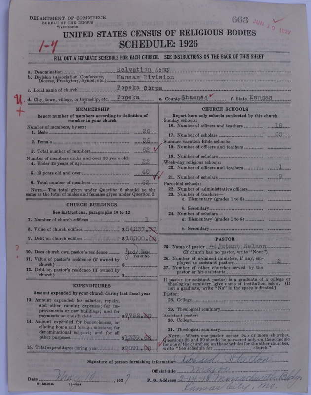 Scan of Salvation Army: 663