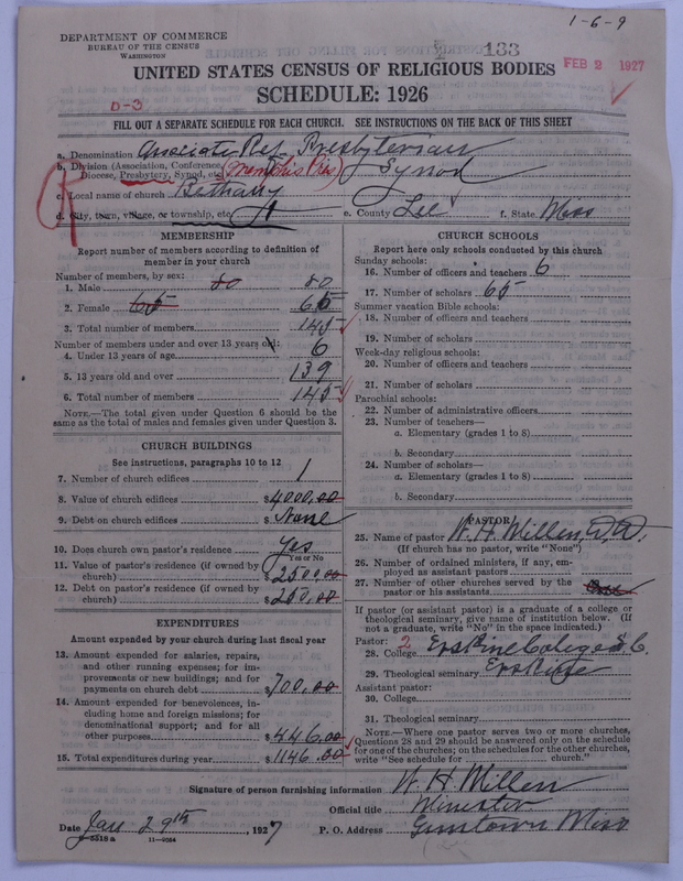 Scan of Associate Reformed Presbyterian Church: 133