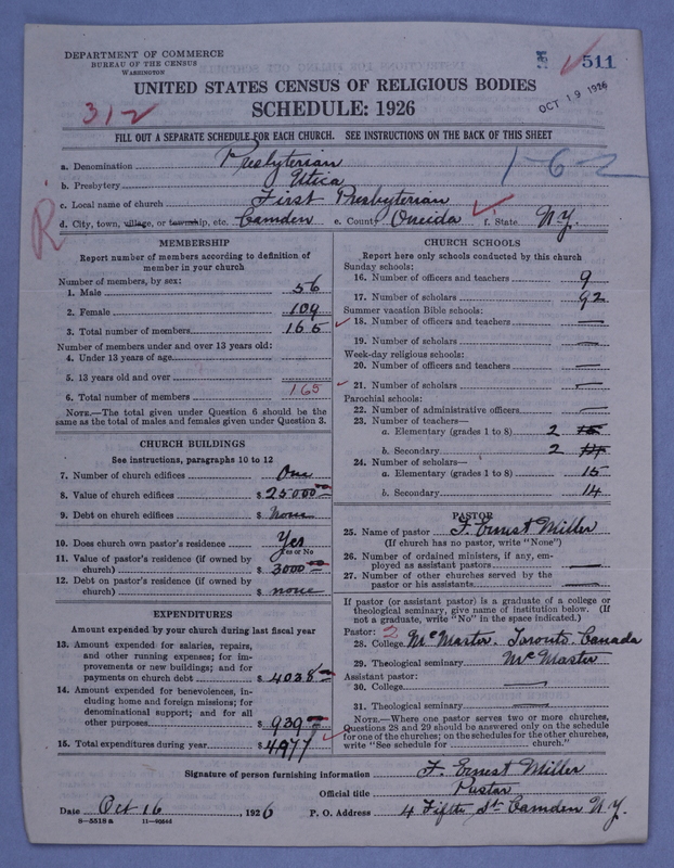 Scan of Presbyterian Church in the United States of America: 511