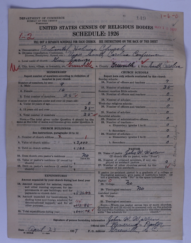 Scan of Pentecostal Holiness Church: 149