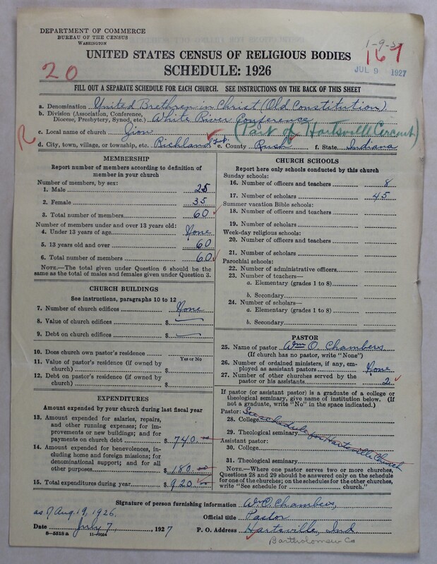Scan of Church of the United Brethren in Christ (Old Constitution): 167