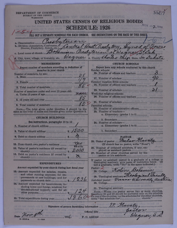 Scan of Presbyterian Church in the United States of America: 5567