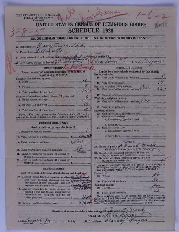 Scan of Presbyterian Church in the United States of America: 8485
