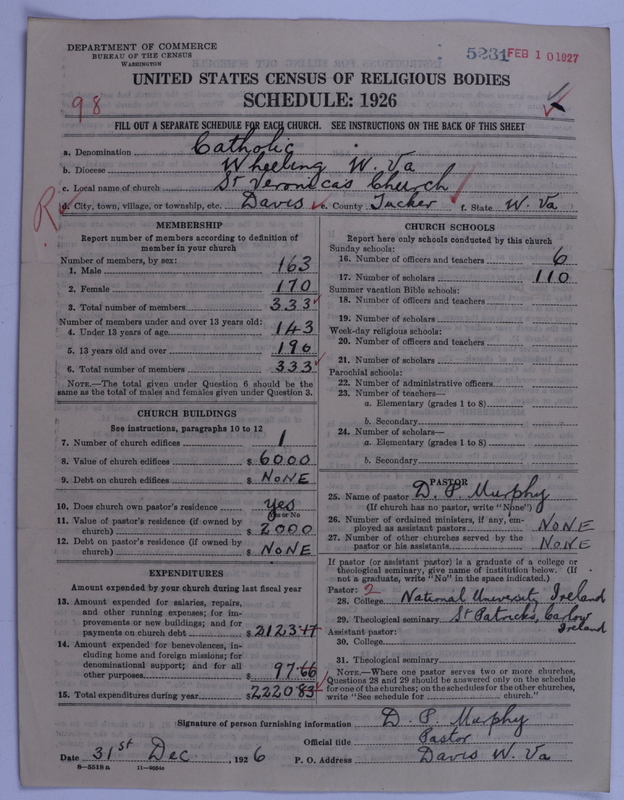 Scan of Roman Catholic Church: 5231