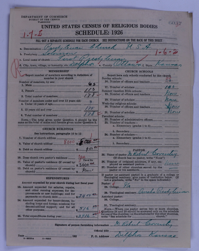 Scan of Presbyterian Church in the United States of America: 6057
