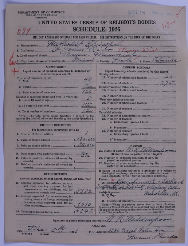 Scan of Methodist Episcopal Church: 20738