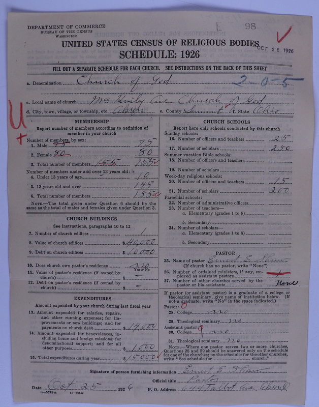 Scan of Church of God (Headquarters, Anderson, Ind.): 98