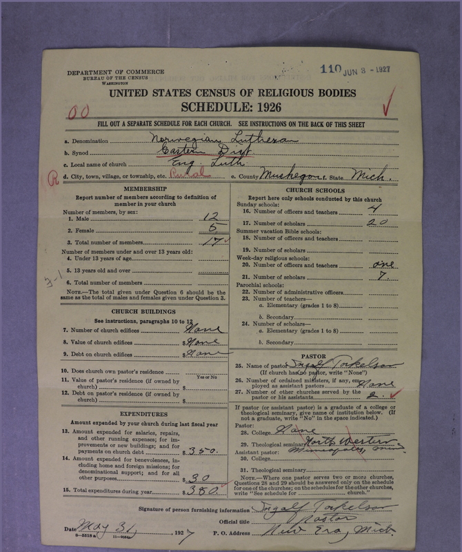 Scan of Norwegian Lutheran Church of America: 110