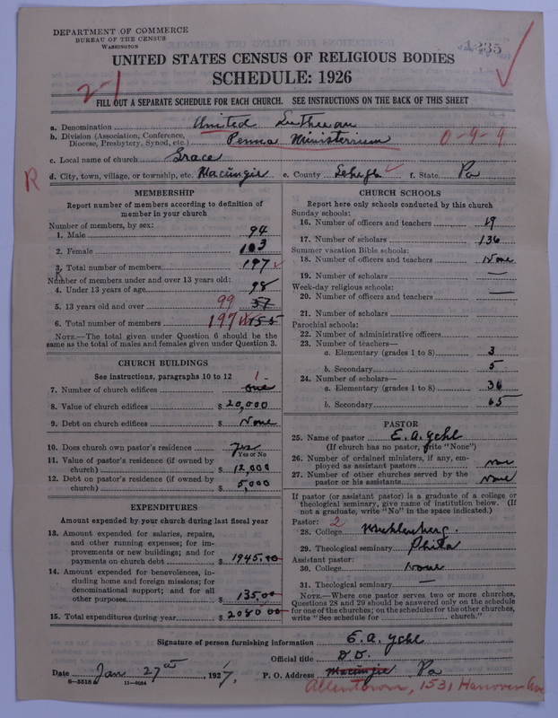 Scan of United Lutheran Church in America: 1235