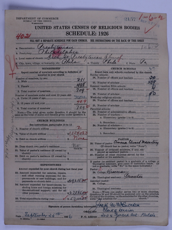Scan of Presbyterian Church in the United States of America: 2157