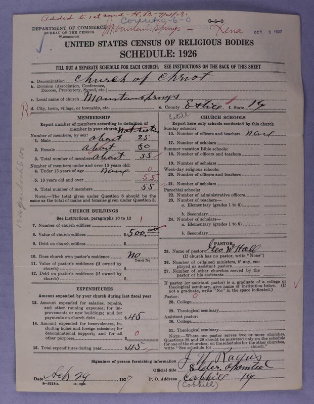 Scan of Disciples of Christ: