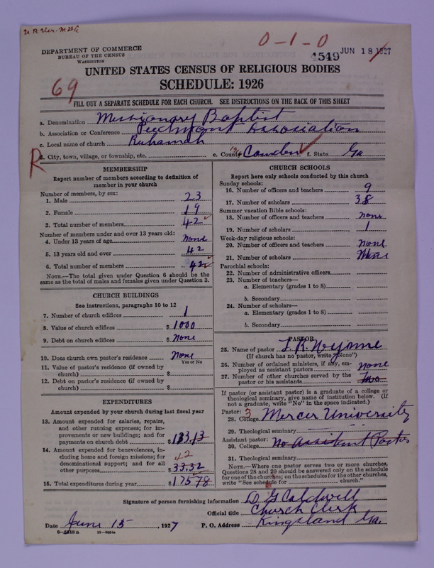 Scan of Southern Baptist Convention: 4549