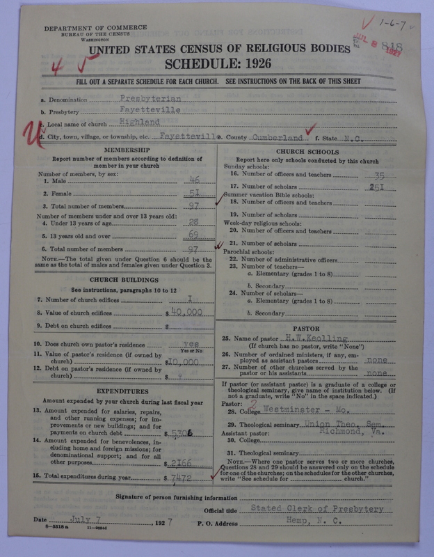 Scan of Presbyterian Church in the United States: 848