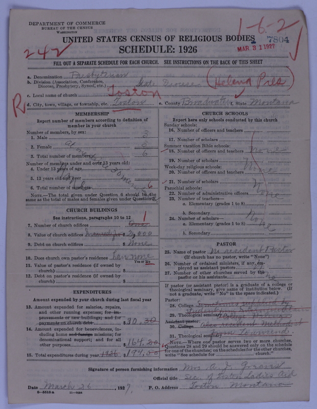Scan of Presbyterian Church in the United States of America: 7804