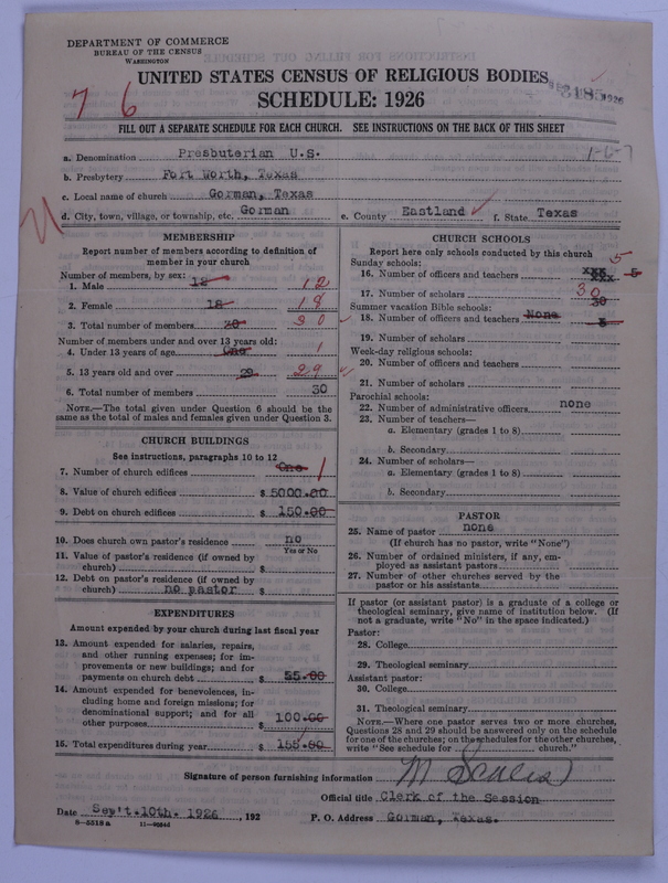Scan of Presbyterian Church in the United States: 3185