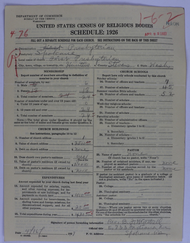 Scan of Presbyterian Church in the United States of America: 8408