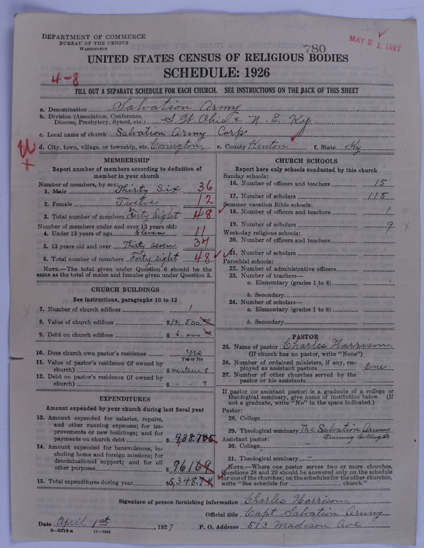 Scan of Salvation Army: 780