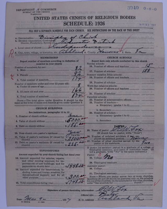Scan of Disciples of Christ: 3940