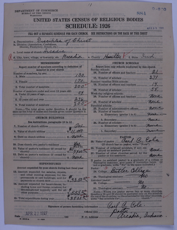 Scan of Disciples of Christ: 884