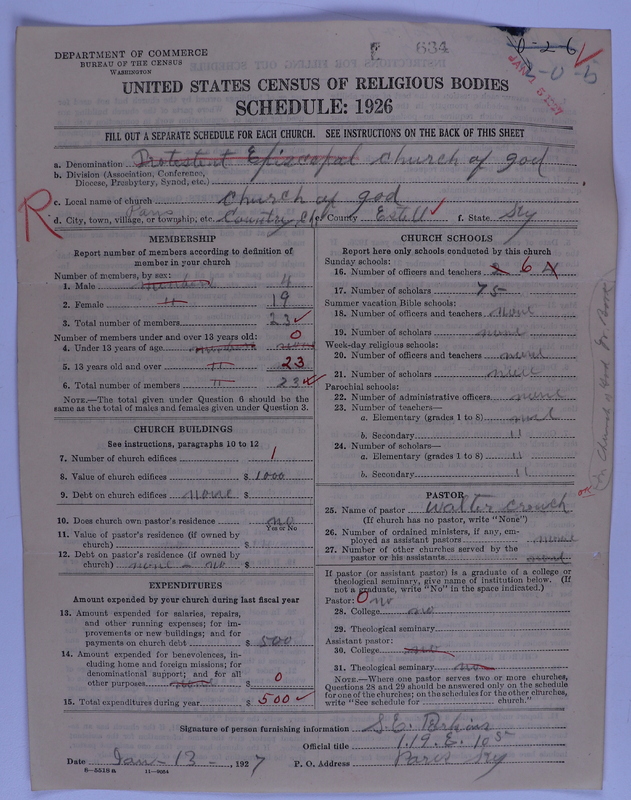 Scan of Church of God (Headquarters, Anderson, Ind.): 634