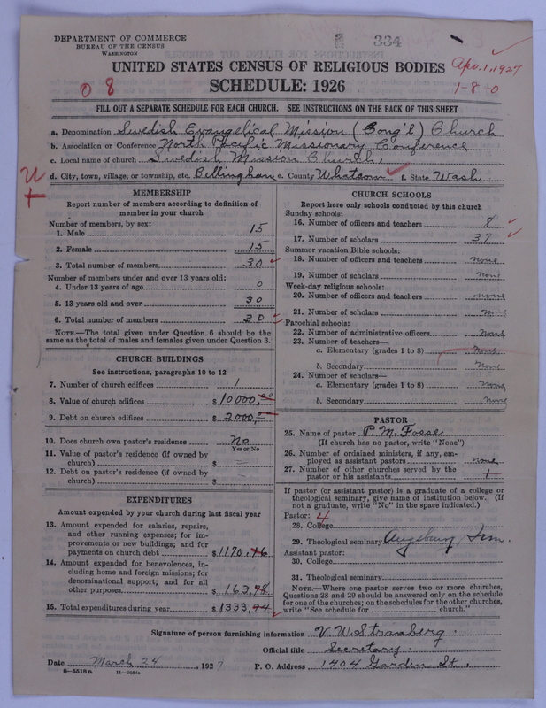 Scan of Swedish Evangelical Mission Covenant of America: 334