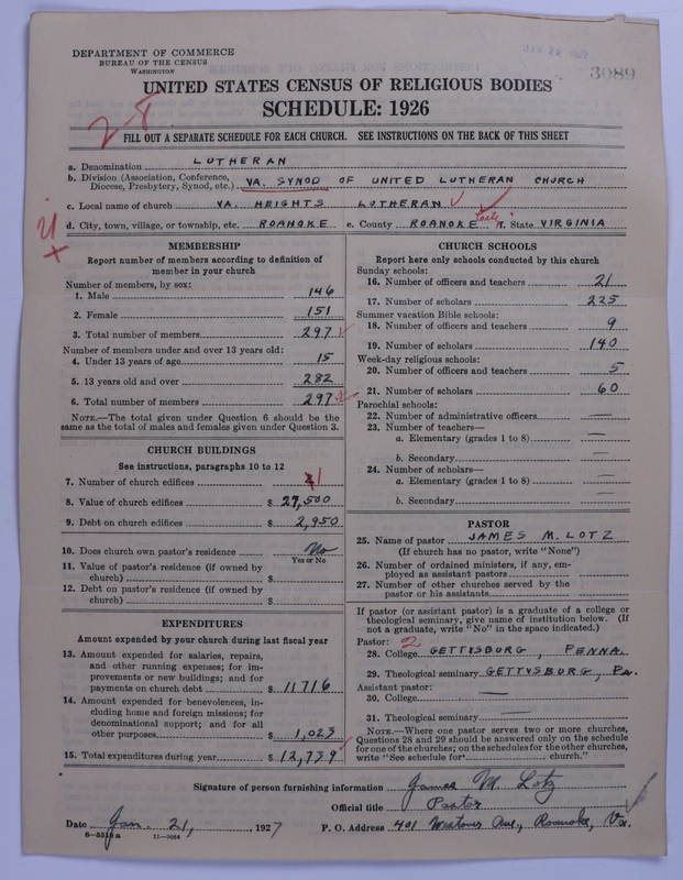 Scan of United Lutheran Church in America: 3089