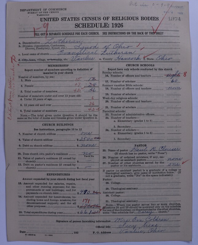 Scan of United Lutheran Church in America: 1974