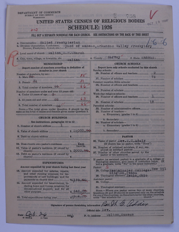 Scan of United Presbyterian Church of North America: 758