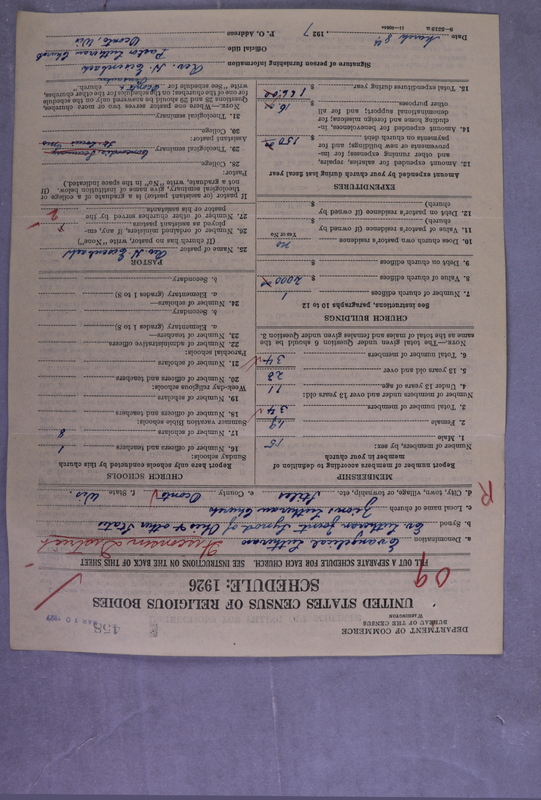 Scan of Synod of the Reformed Presbyterian Church of North America: 458