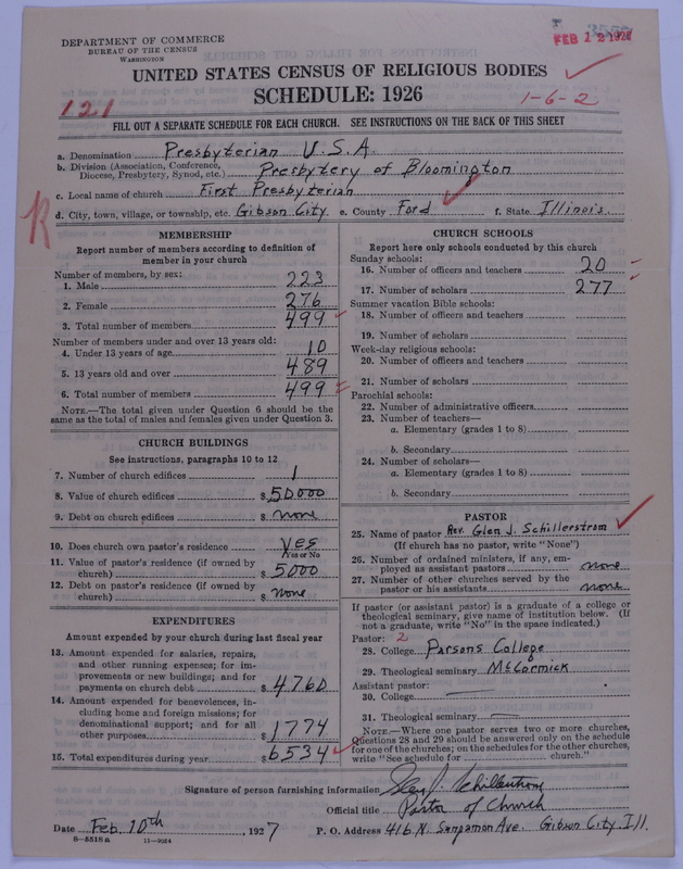 Scan of Presbyterian Church in the United States of America: 3557