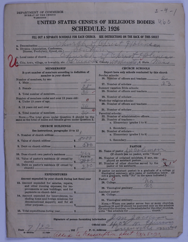 Scan of Church of Christ (Holiness) U.S.A.: 46c