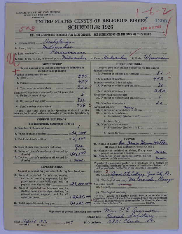 Scan of Presbyterian Church in the United States of America: 4300