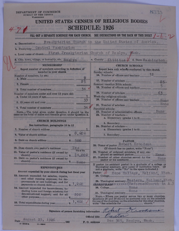 Scan of Presbyterian Church in the United States of America: 8335