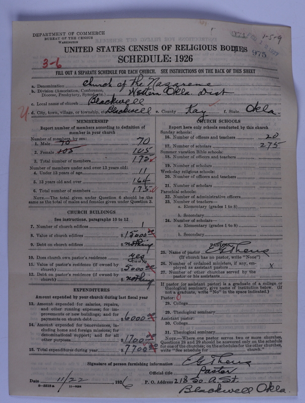 Scan of Church of the Nazarene: 975