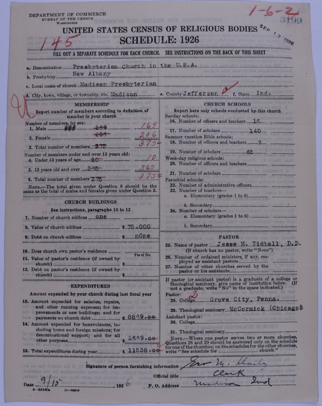 Scan of Presbyterian Church in the United States of America: 3199