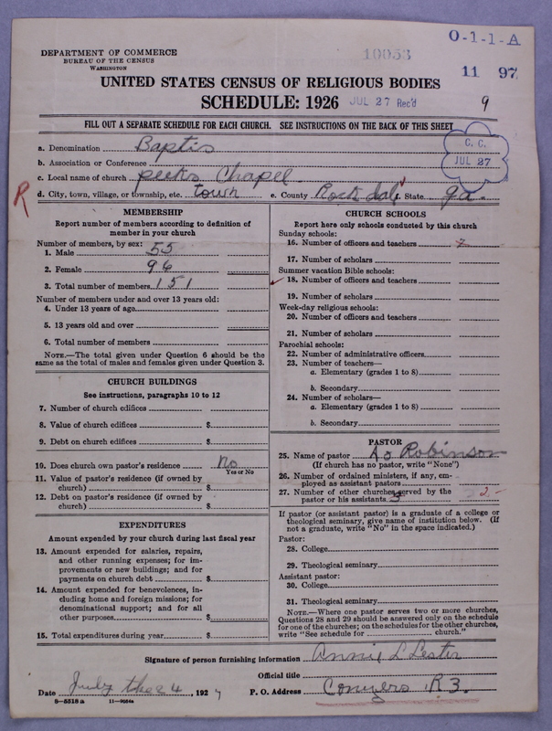 Scan of Negro Baptists: 10053