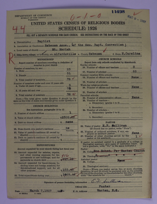 Scan of Southern Baptist Convention: 14498