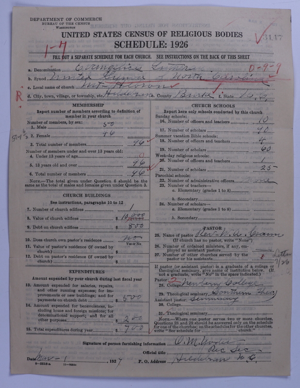 Scan of United Lutheran Church in America: 3147