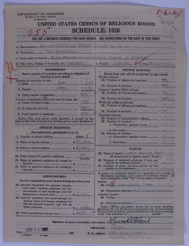Scan of Presbyterian Church in the United States of America: 8583